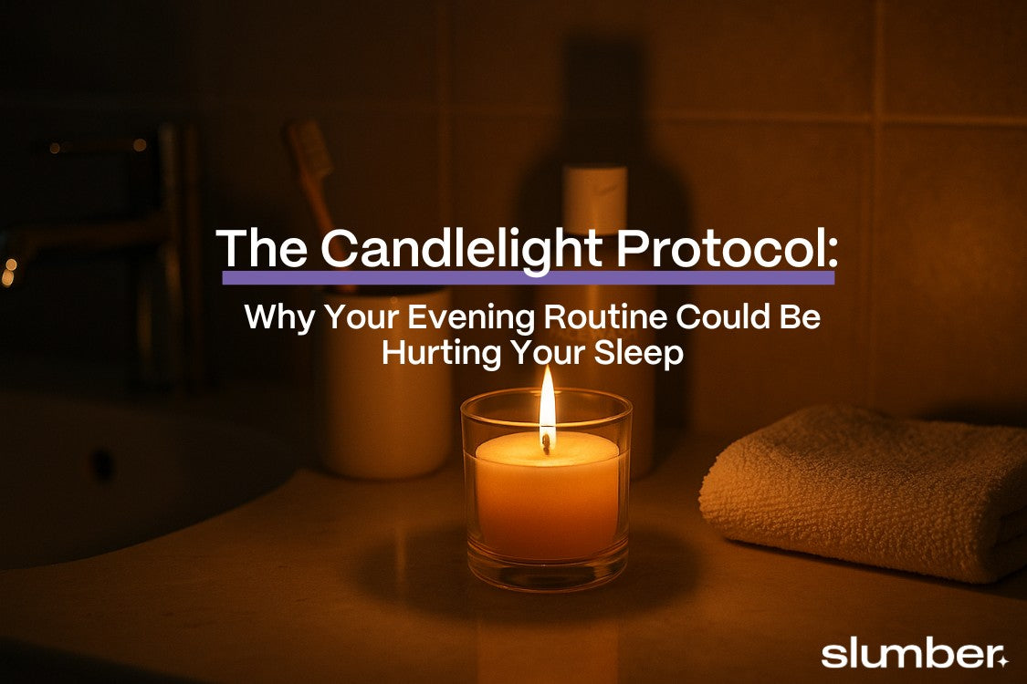 The Candlelight Protocol. Candle in bathroom