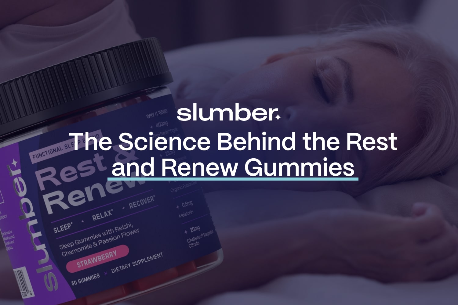 The science behind the Rest and Renew Gummies