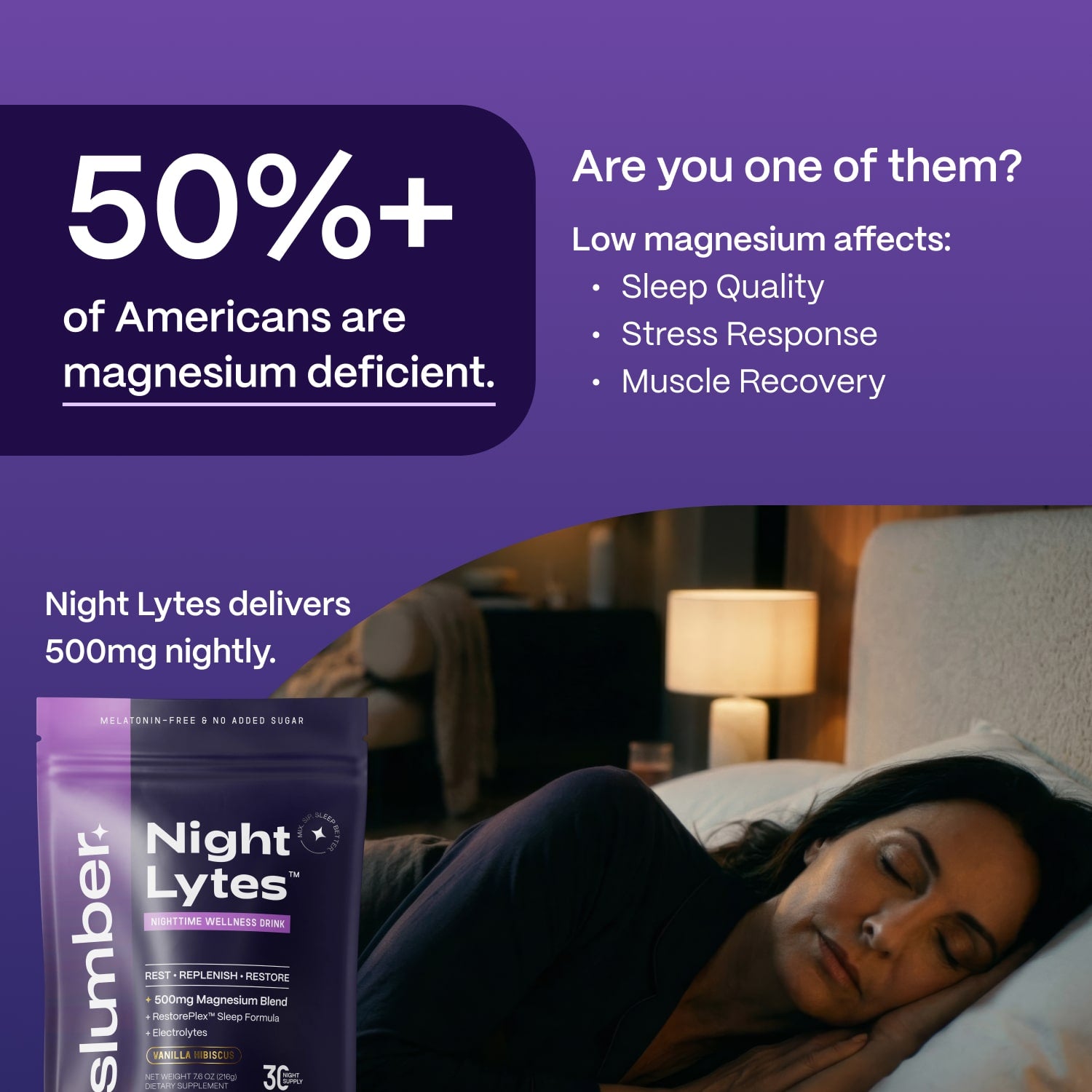 Night Lytes™ Magnesium Powder for Sleep