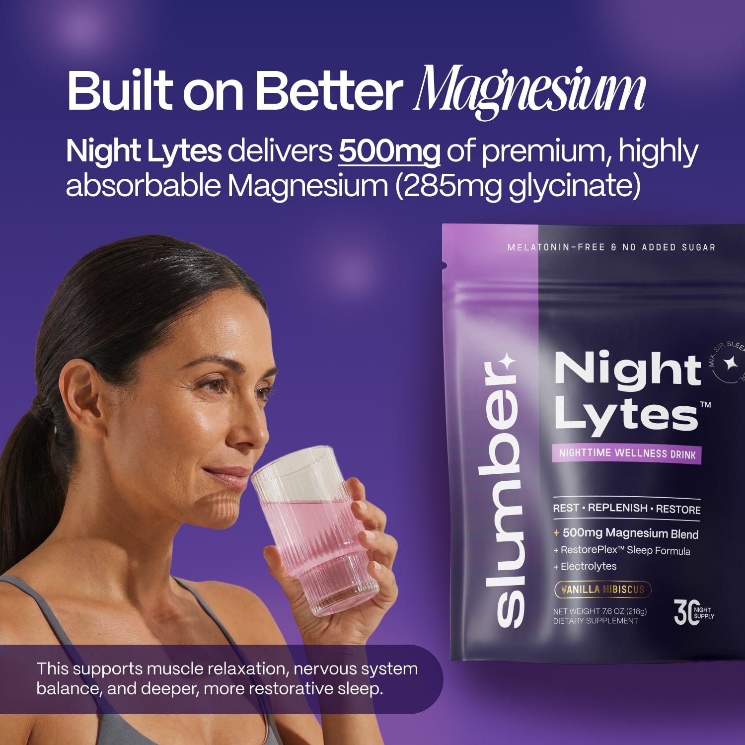 Night Lytes™ Magnesium Powder for Sleep