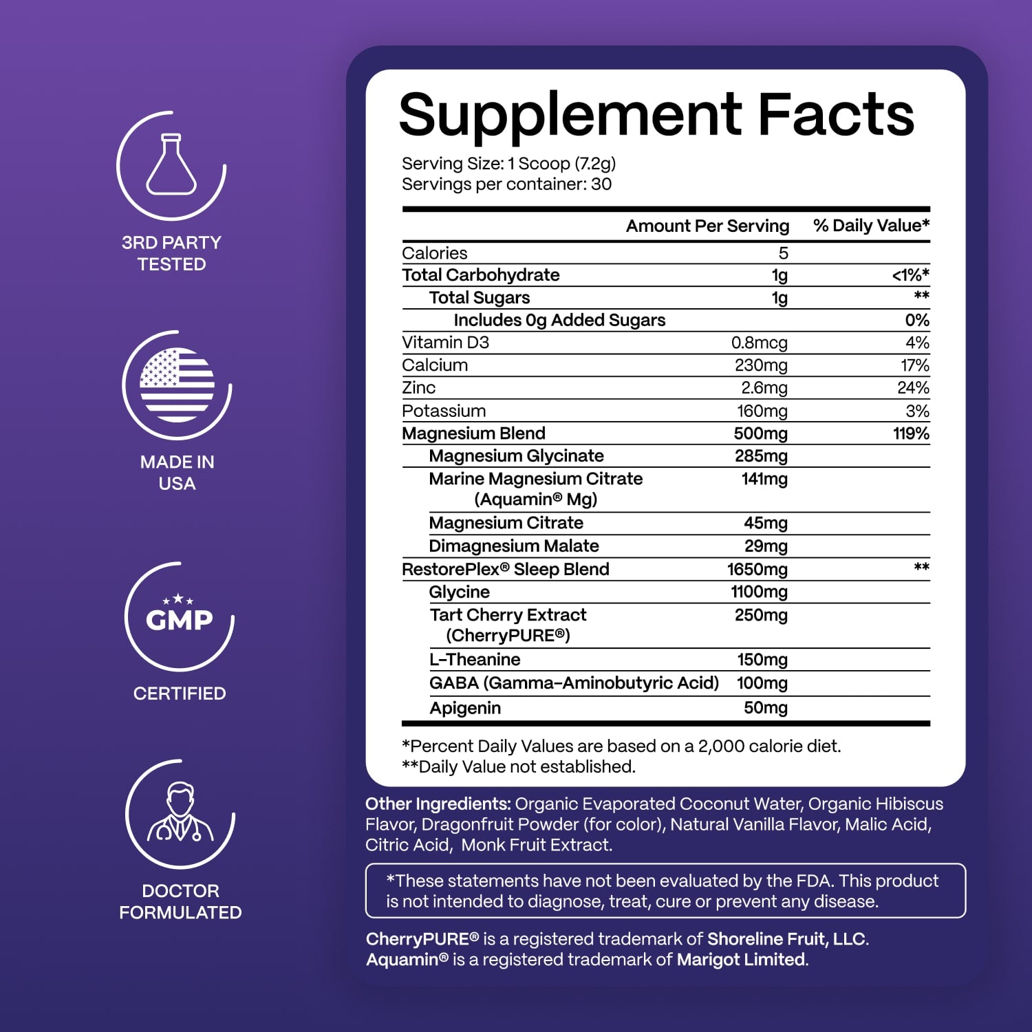 Night Lytes™ Magnesium Powder for Sleep