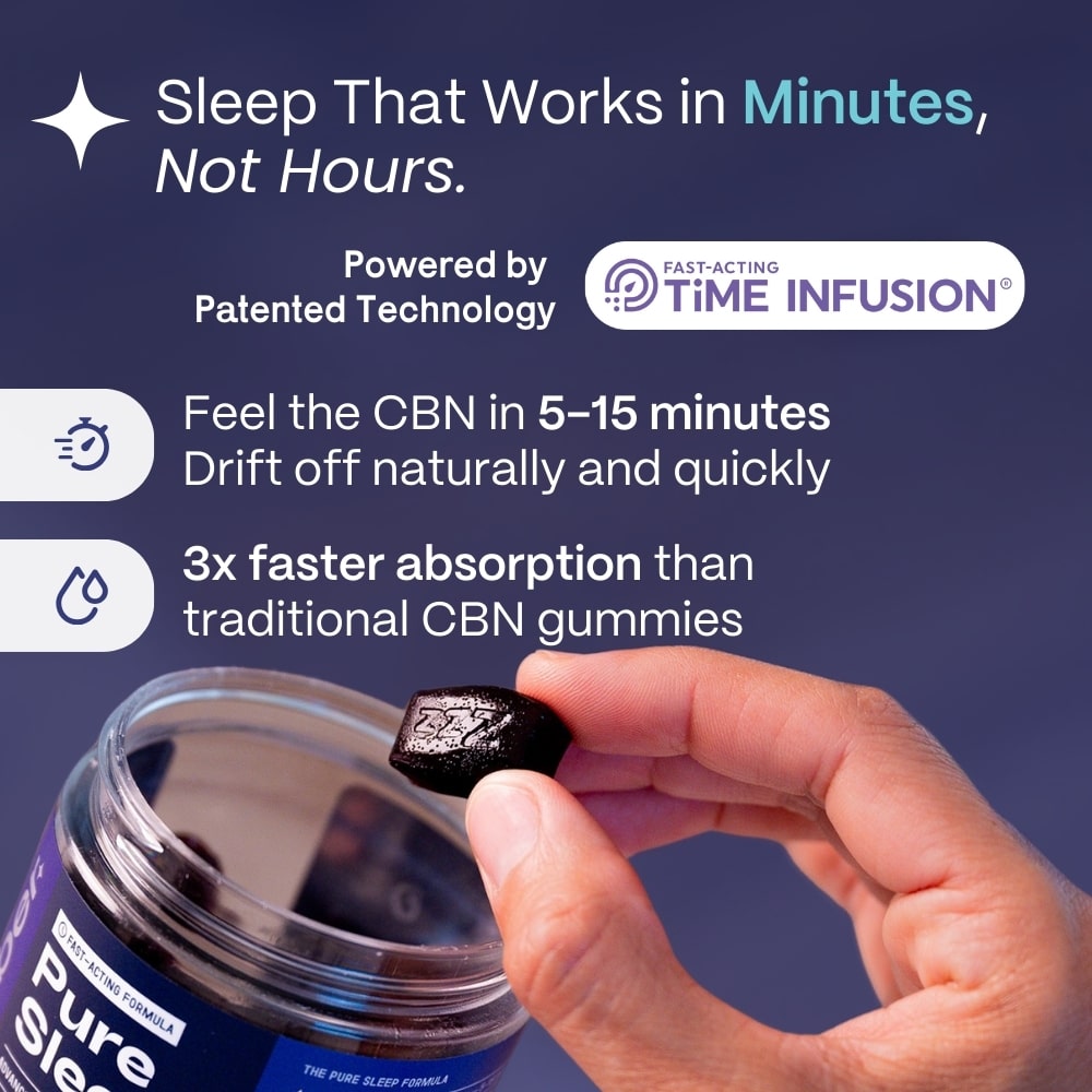 Pure Sleep™ Fast-Acting CBN Gummies for Sleep