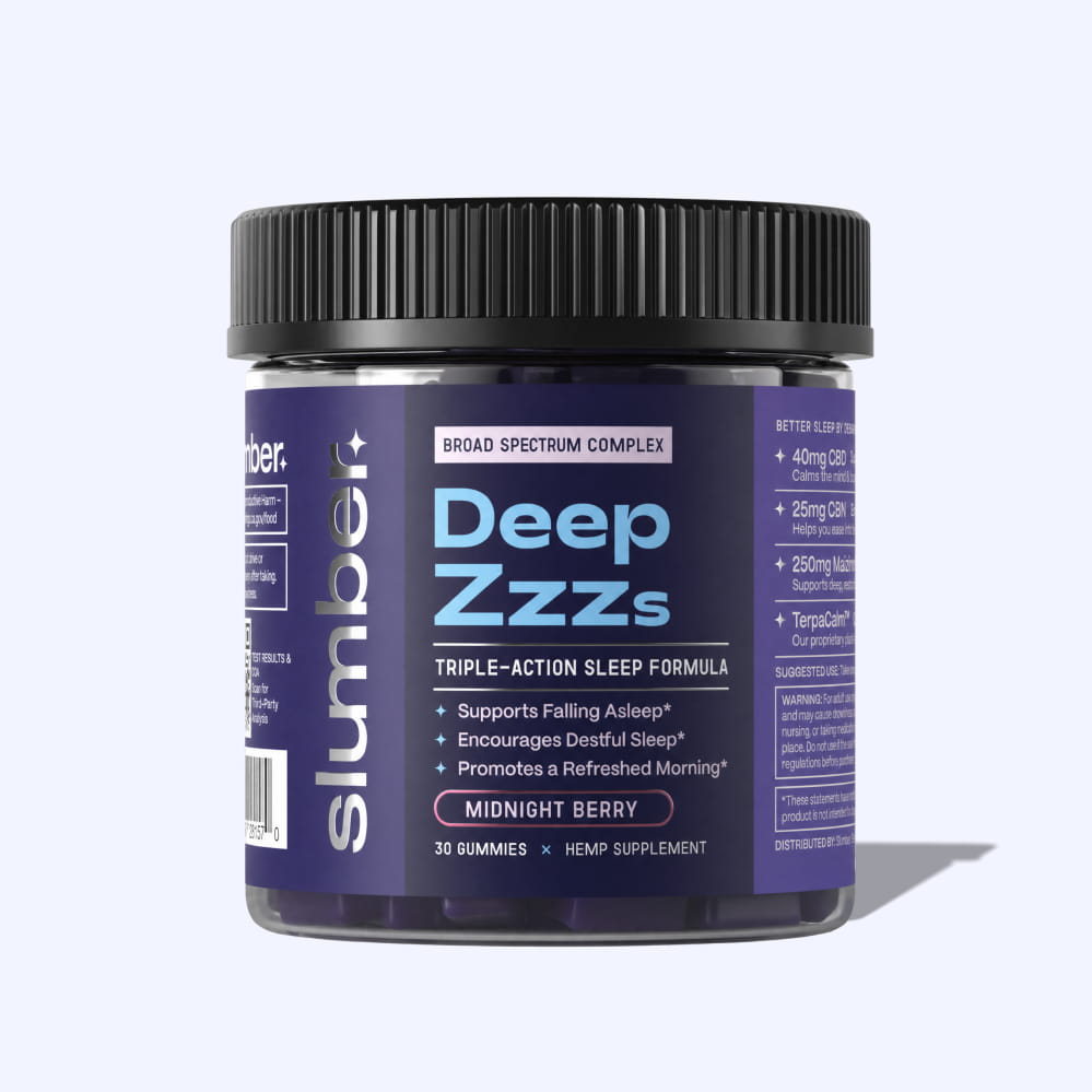 Deep Zzzs THC-Free Gummies for Sleep