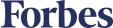 'Forbes logo in navy blue text'